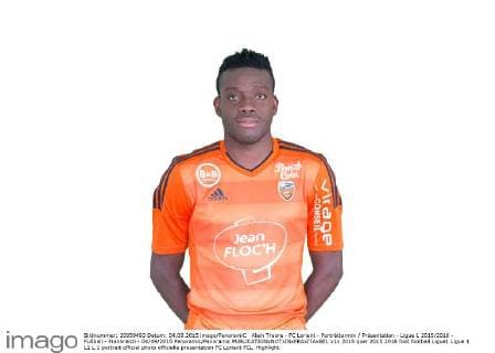 Alain Traore - FC Lorient - Porträttermin Präsentation - Ligue 1 2015 2016 - Fußball - Frankreich - 04 09 2015 Panoramic Panoramic 