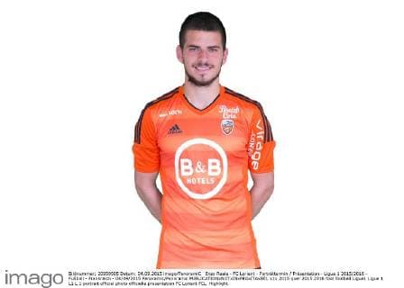 Enzo Reale - FC Lorient - Porträttermin Präsentation - Ligue 1 2015 2016 - Fußball - Frankreich - 04 09 2015 Panoramic Panoramic 