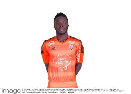 Pape Paye - FC Lorient - Porträttermin Präsentation - Ligue 1 2015 2016 - Fußball - Frankreich - 04 09 2015 Panoramic Panoramic 