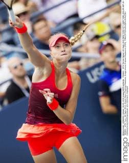 TENNIS - WTA Tennis Damen US Open 2015 NEW YORK CITY,NEW YORK,USA,04.SEP.15 - TENNIS - WTA Tour, US Open 2015, Grand Slam, Flushing Meadows. Image shows Kristina Mladenovic (FRA). GEPAxpictures xMatthiasxHauer