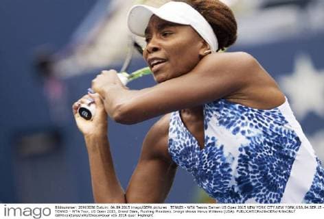 TENNIS - WTA Tennis Damen US Open 2015 NEW YORK CITY,NEW YORK,USA,04.SEP.15 - TENNIS - WTA Tour, US Open 2015, Grand Slam, Flushing Meadows. Image shows Venus Williams (USA). GEPAxpictures xMatthiasxHauer