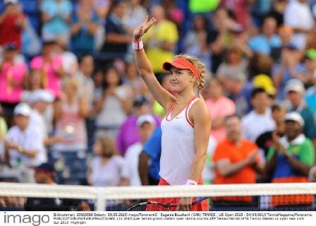 Eugenie Bouchard (CAN) TENNIS : US Open 2015 - 04 09 2015 TennisMagazine Panoramic 