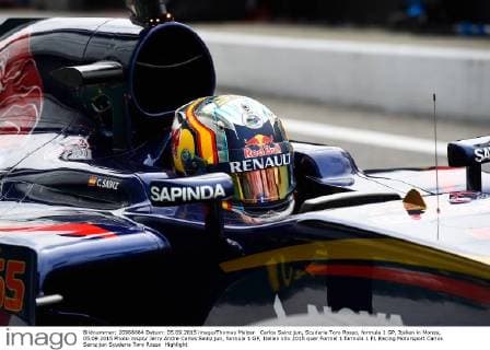 Carlos Sainz jun, Scuderia Toro Rosso, formula 1 GP, Italien in Monza, 05.09.2015 Photo:mspb Jerry Andre Carlos Sainz jun, formula 1 GP, Italien