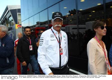 Italian Grand Prix, Monza 3 - 6 September 2015 05.09.2015 - Free Practice 3, Dr. Dieter Zetsche, Chairman of Daimler 