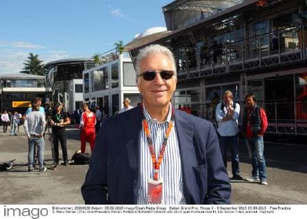 Italian Grand Prix, Monza 3 - 6 September 2015 05.09.2015 - Free Practice 3, Piero Ferrari (ITA) Vice-President Ferrari 