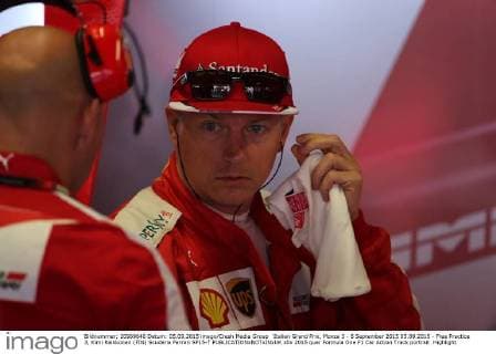 Italian Grand Prix, Monza 3 - 6 September 2015 05.09.2015 - Free Practice 3, Kimi Raikkonen (FIN) Scuderia Ferrari SF15-T 
