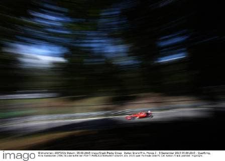 Italian Grand Prix, Monza 3 - 6 September 2015 05.09.2015 - Qualifying, Kimi Raikkonen (FIN) Scuderia Ferrari F14-T 