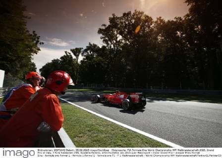 Motorsports: FIA Formula One World Championship WM Weltmeisterschaft 2015, Grand Prix of Italy, 7 Kimi Raikkonen (FIN, Scuderia Ferrari), xHOCHxZWEIx