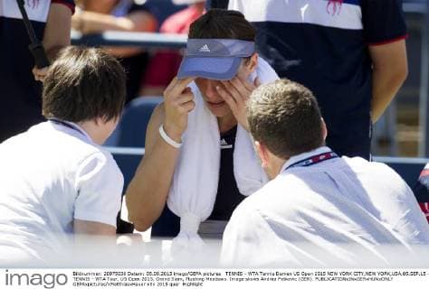 TENNIS - WTA Tennis Damen US Open 2015 NEW YORK CITY,NEW YORK,USA,05.SEP.15 - TENNIS - WTA Tour, US Open 2015, Grand Slam, Flushing Meadows. Image shows Andrea Petkovic (GER). GEPAxpictures xMatthiasxHauer