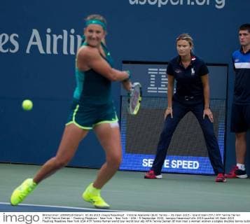 Victoria Azarenka (BLR) Tennis - US Open 2015 - Grand Slam ITF ATP Tennis Herren WTA Tennis Damen - Flushing Meadows - New York - New York - USA - 5 September 2015. Juergen Hasenkopf
