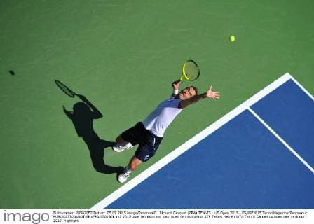 Richard Gasquet (FRA) TENNIS : US Open 2015 - 05 09 2015 TennisMagazine Panoramic 