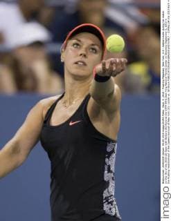 Sept. 5, 2015 - Flushing Meadows, New York, U.S - Sabine Lisicki during her match on Day Six of the 2015 US Open with Barbora Strykova at the USTA Billie Jean King National Tennis Center on Saturday September 5, 2015 in the Flushing neighborhood of the Queens borough of New York City. Lisicki vs. Strykova - ZUMAp124