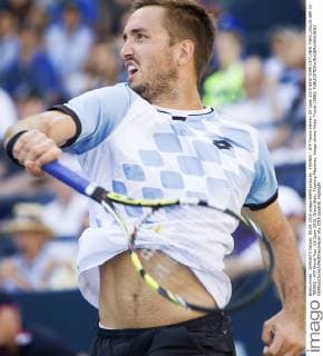 TENNIS - ATP Tennis Herren US Open 2015 NEW YORK CITY,NEW YORK,USA,05.SEP.15 - TENNIS - ATP World Tour, US Open 2015, Grand Slam, Flushing Meadows. Image shows Viktor Troicki (SRB). GEPAxpictures xMatthiasxHauer