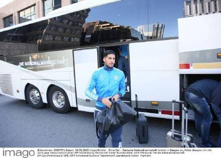 Emre Can - Deutsche Nationalmannschaft kommt in Glasgow an, Hilton Glasgow