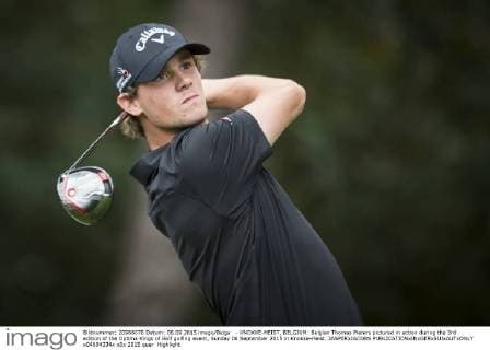 - KNOKKE-HEIST, BELGIUM: Belgian Thomas Pieters pictured in action during the 3rd edition of the Optima Kings of Golf golfing event, Sunday 06 September 2015 in Knokke-Heist. JASPERxJACOBS  x04694334x
