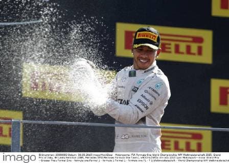 Motorsports: FIA Formula One World Championship WM Weltmeisterschaft 2015, Grand Prix of Italy, 44 Lewis Hamilton (GBR, Mercedes AMG Petronas Formula One Team), xHOCHxZWEIx