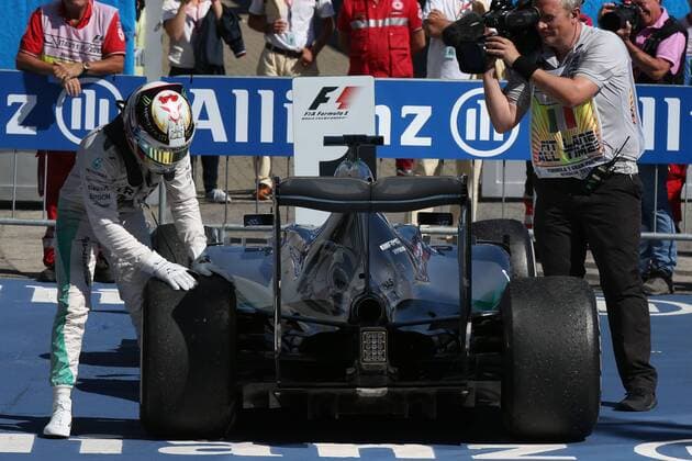 Motorsports: FIA Formula One World Championship WM Weltmeisterschaft 2015, Grand Prix of Italy, 44 Lewis Hamilton (GBR, Mercedes AMG Petronas Formula One Team), xHOCHxZWEIx