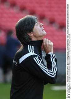 Bundestrainer Joachim Loew - Deutsche Nationalmannschaft Abschlusstraining, Hampden Park Glasgow