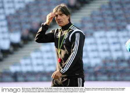 Bundestrainer Joachim Loew - Deutsche Nationalmannschaft Abschlusstraining, Hampden Park Glasgow