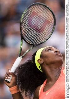 Serena Williams (USA) Tennis - US Open 2015 - Grand Slam ITF ATP Tennis Herren WTA Tennis Damen - Flushing Meadows - New York - New York - USA - 6 September 2015. Juergen Hasenkopf