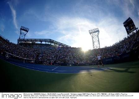 Feliciano Lopez (ESP) Fabio Fognini (ITA) TENNIS : US Open 2015 in Flushing Meadows, New York - 06 09 2015 TennisMagazinex 