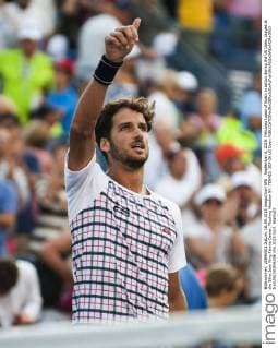 September 6, 2015: Feliciano Lopez of Spain in action during the US Open, played at the Billie Jean King Tennis Center, Flushing Meadow NY. TENNIS: SEP 06 US Open Icon250150906386 EDITORIAL USE ONLY