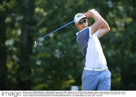September 6, 2015: Henrik Stenson takes his tee shot from the ninth tee on day three at The Deutsche Bank Championship at TPC Boston in Norton, MA. GOLF: SEP 06 PGA Golf Herren - Deutsche Bank Championship - Third Round Icon1509050601 EDITORIAL USE ONLY