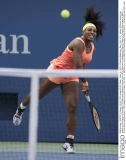 Sept. 6, 2015 - Flushing Meadows, New York, U.S - Serena Williams during her match on Day Seven of the 2015 US Open with Madison Keys at the USTA Billie Jean King National Tennis Center on Sunday September 6, 2015 in the Flushing neighborhood of the Queens borough of New York City. S. Williams vs. Keys - ZUMAp124