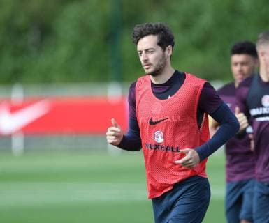 England s Ryan Mason in action during training Euro 2016 Qualifying - Tottenham Hotspur Training Centre - England - 7th September 2015 - Picture David Klein Sportimage EDITORIAL USE ONLY. No use with unauthorised audio, video, data, fixture lists, club league logos or live services. Online in-match use limited to 120 images, no video emulation. No use in betting, games or single club league player publications.