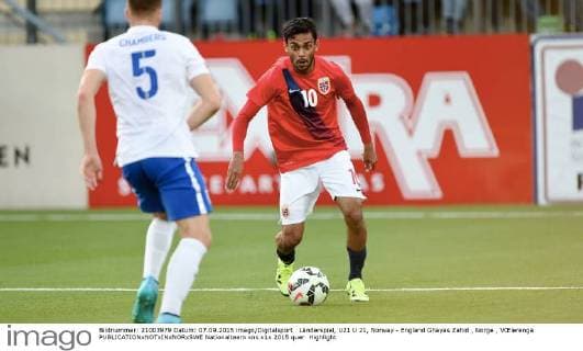 Länderspiel, U21 U 21, Norway - England Ghayas Zahid , Norge , VŒlerenga 