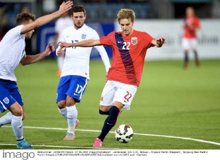 Länderspiel, U21 U 21, Norway - England Martin Ödegaard , Norge og Real Madrid Martin Odegaard 