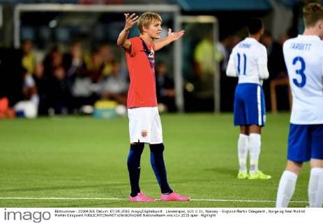 Länderspiel, U21 U 21, Norway - England Martin Ödegaard , Norge og Real Madrid Martin Odegaard 