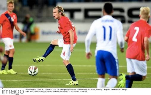 Länderspiel, U21 U 21, Norway - England Iver Fossum , Norge 