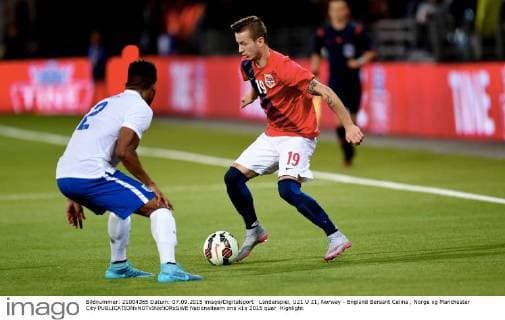 Länderspiel, U21 U 21, Norway - England Bersant Celina , Norge og Manchester City 