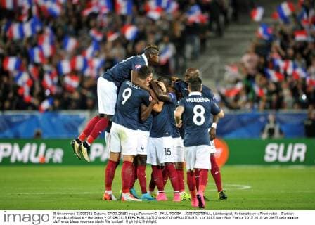 PAUL POGBA - JOIE FOOTBALL, Länderspiel, Nationalteam : Frankreich - Serbien - Freundschaftsspiel - Bordeaux - 07 09 2015 FEPx 