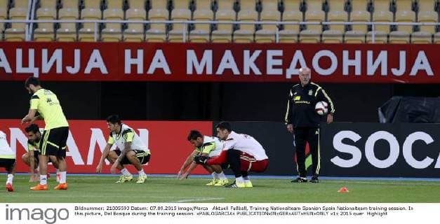 Aktuell Fußball, Training Nationalteam Spanien Spain Nationalteam training session. In this picture, Del Bosque during the training session. xPABLOGARCIAx 
