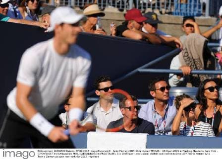 Andy Murray (GBR) Kim Murray TENNIS : US Open 2015 in Flushing Meadows, New York - 07 09 2015 TennisMagazinex 