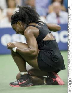 Sept. 8, 2015 - Flushing Meadows, New York, U.S - Serena Williams during her match on Day Nine of the 2015 US Open with Venus Williams at the USTA Billie Jean King National Tennis Center on Tuesday September 8, 2015 in the Flushing neighborhood of the Queens borough of New York City. S. Williams vs. V. Williams - ZUMAp124