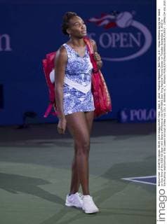 Sept. 8, 2015 - Flushing Meadows, New York, U.S - Venus Williams during her match on Day Nine of the 2015 US Open with Serena Williams at the USTA Billie Jean King National Tennis Center on Tuesday September 8, 2015 in the Flushing neighborhood of the Queens borough of New York City. S. Williams vs. V. Williams - ZUMAp124