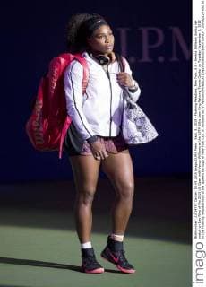Sept. 8, 2015 - Flushing Meadows, New York, U.S - Serena Williams during her match on Day Nine of the 2015 US Open with Venus Williams at the USTA Billie Jean King National Tennis Center on Tuesday September 8, 2015 in the Flushing neighborhood of the Queens borough of New York City. S. Williams vs. V. Williams - ZUMAp124