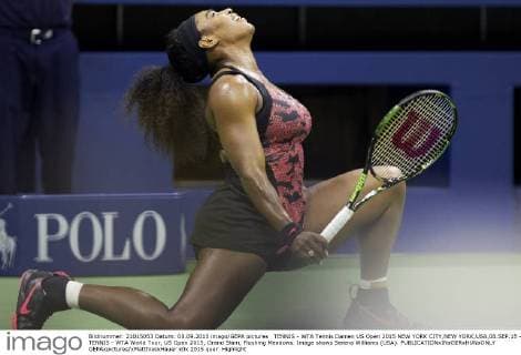 TENNIS - WTA Tennis Damen US Open 2015 NEW YORK CITY,NEW YORK,USA,08.SEP.15 - TENNIS - WTA World Tour, US Open 2015, Grand Slam, Flushing Meadows. Image shows Serena Williams (USA). GEPAxpictures xMatthiasxHauer