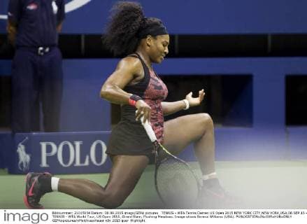 TENNIS - WTA Tennis Damen US Open 2015 NEW YORK CITY,NEW YORK,USA,08.SEP.15 - TENNIS - WTA World Tour, US Open 2015, Grand Slam, Flushing Meadows. Image shows Serena Williams (USA). GEPAxpictures xMatthiasxHauer