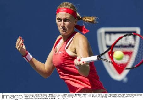 TENNIS - WTA Tennis Damen US Open 2015 NEW YORK CITY,NEW YORK,USA,09.SEP.15 - TENNIS - WTA World Tour, US Open 2015, Grand Slam, Flushing Meadows. Image shows Petra Kvitova (CZE). GEPAxpictures xMatthiasxHauer