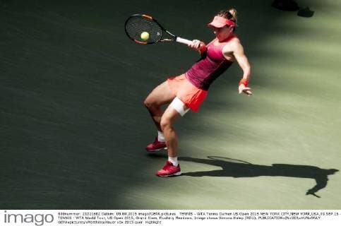 TENNIS - WTA Tennis Damen US Open 2015 NEW YORK CITY,NEW YORK,USA,09.SEP.15 - TENNIS - WTA World Tour, US Open 2015, Grand Slam, Flushing Meadows. Image shows Simona Halep (ROU). GEPAxpictures xMatthiasxHauer