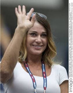 Sept. 9, 2015 - Flushing Meadows, New York, U.S - Nadia Comaneci attends the game on Day Ten of the 2015 US Open the USTA Billie Jean King National Tennis Center on Wednesday September 9, 2015 in the Flushing neighborhood of the Queens borough of New York City. Halep vs. Azarenka - ZUMAp124