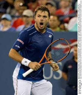 Stan Wawrinka (SUI) jubelt,Jubel,Emotion, Tennis - US Open 2015 - Grand Slam ITF ATP Tennis Herren WTA Tennis Damen - Flushing Meadows - New York - New York - USA - 9 September 2015. Juergen Hasenkopf