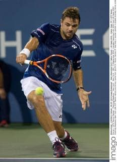 Stan Wawrinka (SUI),Tattoo Tennis - US Open 2015 - Grand Slam ITF ATP Tennis Herren WTA Tennis Damen - Flushing Meadows - New York - New York - USA - 9 September 2015. Juergen Hasenkopf