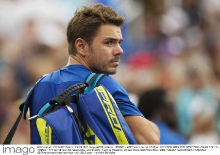 TENNIS - ATP Tennis Herren US Open 2015 NEW YORK CITY,NEW YORK,USA,09.SEP.15 - TENNIS - ATP World Tour, US Open 2015, Grand Slam, Flushing Meadows. Image shows Stan Wawrinka (SUI). GEPAxpictures xMatthiasxHauer