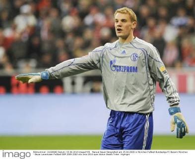 Manuel Neuer fotografiert am 25.04.2009 in München Fußball Bundesliga FC Bayern München - Bayer Leverkusen