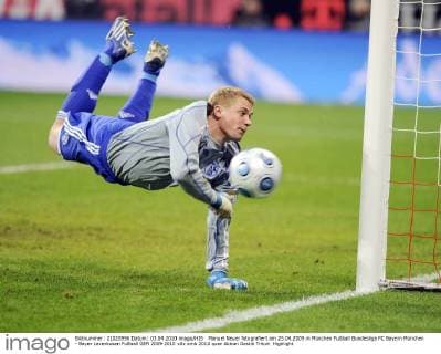 Manuel Neuer fotografiert am 25.04.2009 in München Fußball Bundesliga FC Bayern München - Bayer Leverkusen